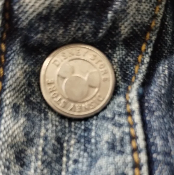 Disney Store Mickey Mouse Clubhouse denim Jean jacket 4T Donald duck Goofy